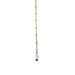 Turquoise Enamel Lariat - 14K Gold Filled