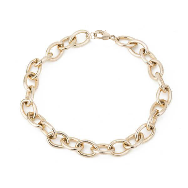 Chunky Chain Anklet - 14K Gold Filled | Mara Scalise